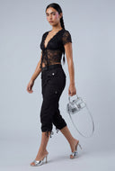 Leilany Belted Cargo Capris