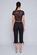 Leilany Belted Cargo Capris