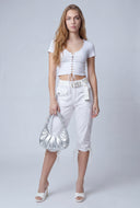 Leilany Belted Cargo Capris