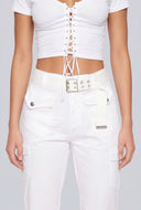 Leilany Belted Cargo Capris