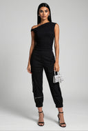 High Waist Utility Capris
