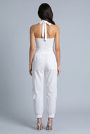 High Waist Utility Capris