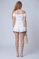 Cataleya Tiered Ruffle Shorts