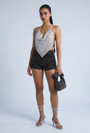 Glam Denim Hot Pants