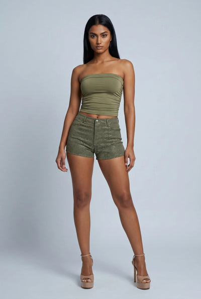 Glam Denim Hot Pants