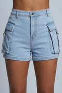 Jordan Cargo Denim Shorts