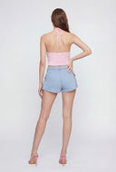 Cargo Denim Shorts