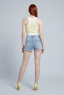 Gracelynn Distressed Denim Shorts