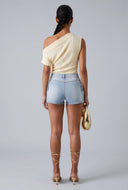 Denim Cargo Shorts