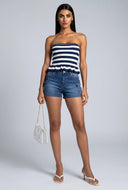 Denim Cargo Shorts