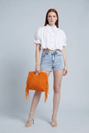 Sasha Fixed Cuff Denim Shorts