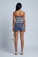 Destroyed Denim Shorts