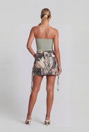 Valentina Hunter Camo Cargo Mini Skirt