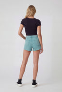 Abigail Acid Wash Denim Skort