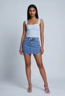 Michelle Denim Mini Skirt