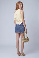 Michelle Denim Mini Skirt