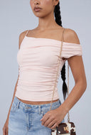 Raw Hem Denim Micro Skirt