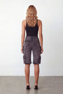 Coraline Utility Bermuda Denim Shorts