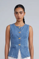 River Denim Vest