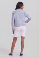 Distressed Denim Jacket