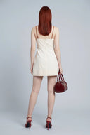 Naomi Faux Wrap Mini Dress