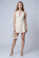 Corset Bodice Halter Dress