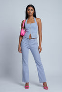 Mckenzie Denim Halter Top
