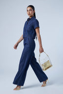 Chambray Button Front Shirt