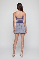 08 Denim Mini Skirt