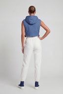 Murphy Quilted Buckle Hooded Vest