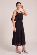 Tiered Midi Dress