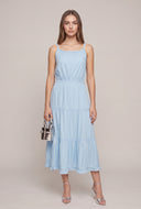 Tiered Midi Dress