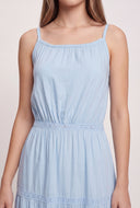 Tiered Midi Dress