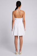 Danna Poplin Halter Mini Dress