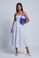 Striped Smocked Bodice Tiered Sundress