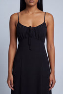 Slit Front Maxi Dress
