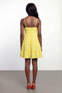 Ruffle Tiered Spaghetti Strap Mini Sundress