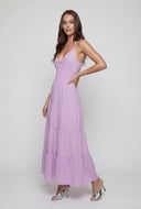 Aleena Tiered Crepe A-Line Sundress
