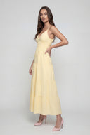 Aleena Tiered Crepe A-Line Sundress