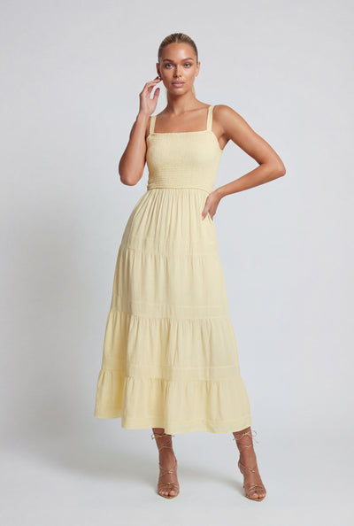 Madilyn Smocked Bodice Tiered Sundress