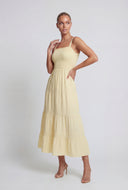 Madilyn Smocked Bodice Tiered Sundress