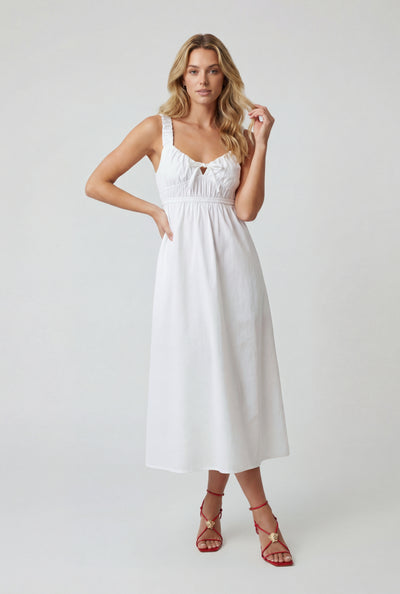 Julieta Poplin Keyhole Sundress