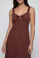 Julieta Poplin Keyhole Sundress