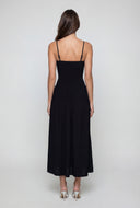 Crepe Pocket Spaghetti Strap Sundress