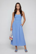 Crepe Pocket Spaghetti Strap Sundress