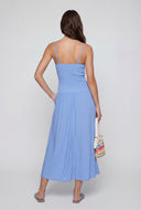 Crepe Pocket Spaghetti Strap Sundress