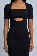 Keyhole Midi Dress