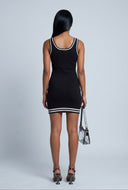 Knit Varsity Mini Dress
