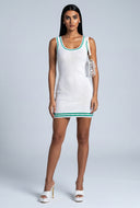Knit Varsity Mini Dress