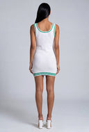 Knit Varsity Mini Dress